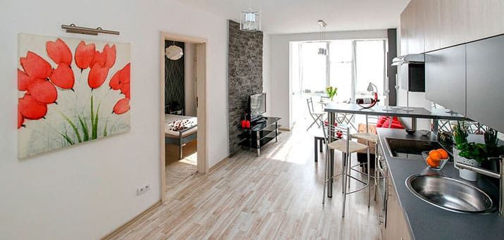 Privates Appartment in Hamburgs Innenstadt - sauber und aufgeräumt durch Putzdienst Hamburg